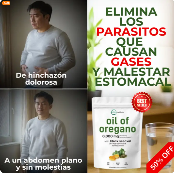 ACEITE DE ORÉGANO 90 CÁPSULAS 🌱💪 – ENVÍO GRATIS
