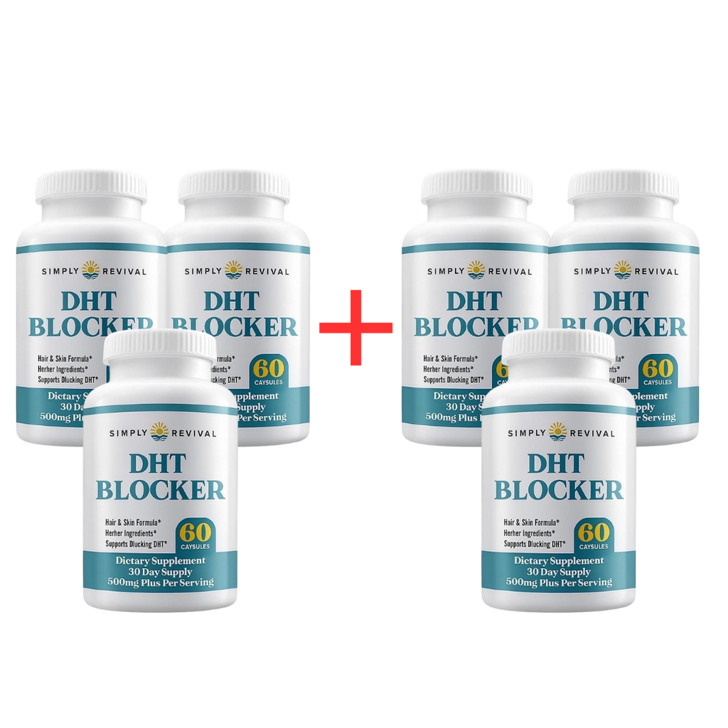 DHT BLOCKER – Controla la caída y estimula el crecimiento 💪✨ | 60 cápsulas