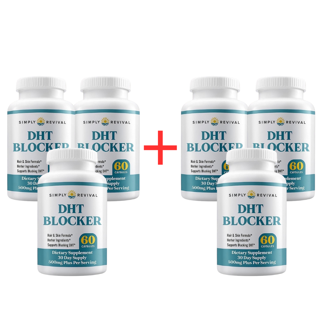 DHT BLOCKER – Controla la caída y estimula el crecimiento 💪✨ | 60 cápsulas