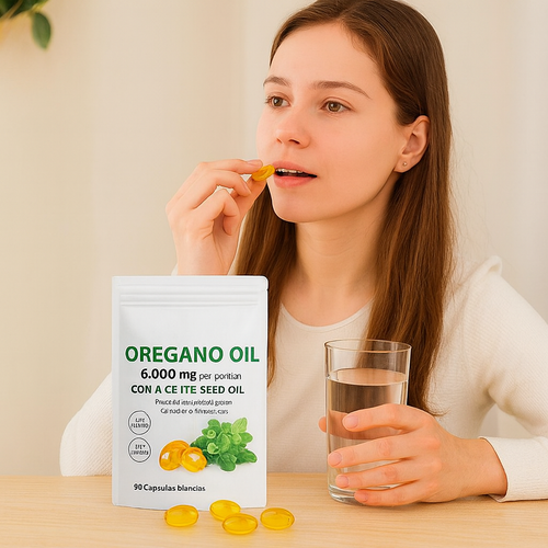 ACEITE DE ORÉGANO 90 CÁPSULAS 🌱💪 – ENVÍO GRATIS