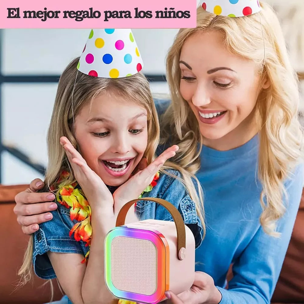 Karaoke Portátil K12 – ¡Convierte cualquier lugar en una fiesta! 🎤✨