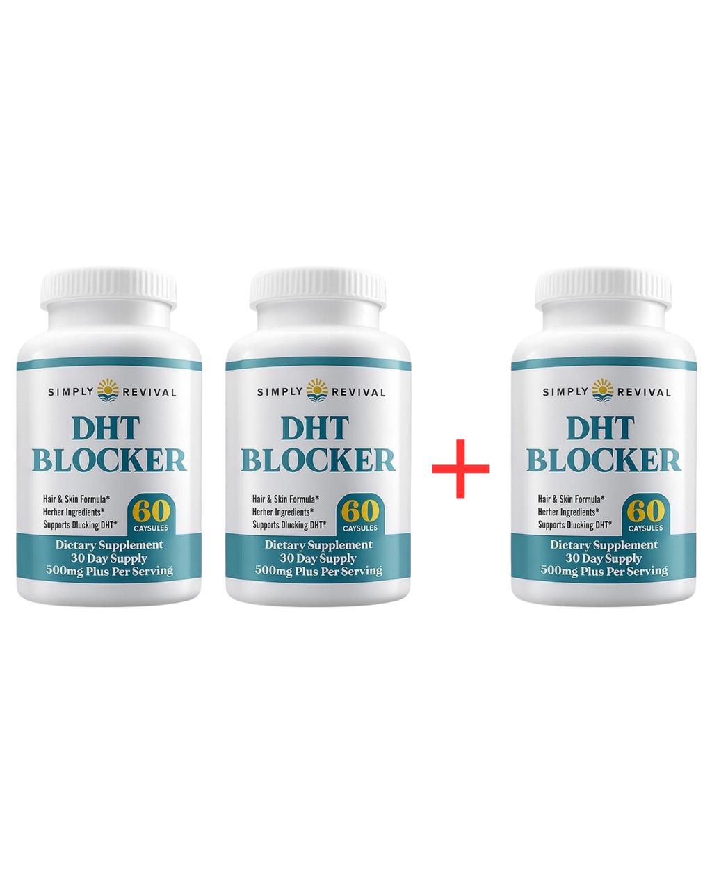 DHT BLOCKER – Controla la caída y estimula el crecimiento 💪✨ | 60 cápsulas