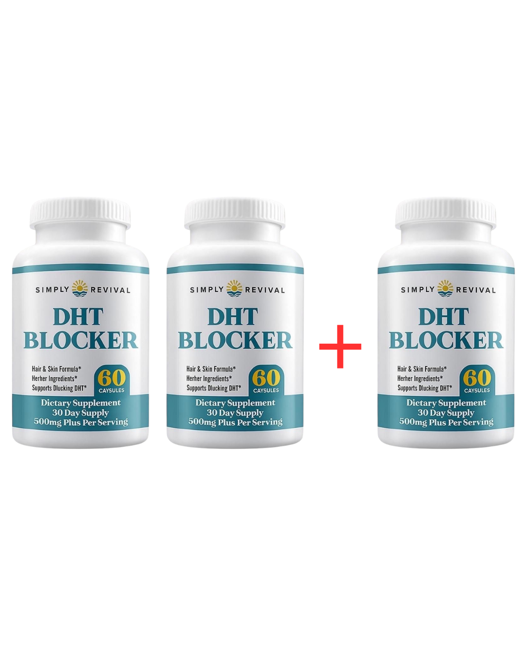 DHT BLOCKER – Controla la caída y estimula el crecimiento 💪✨ | 60 cápsulas